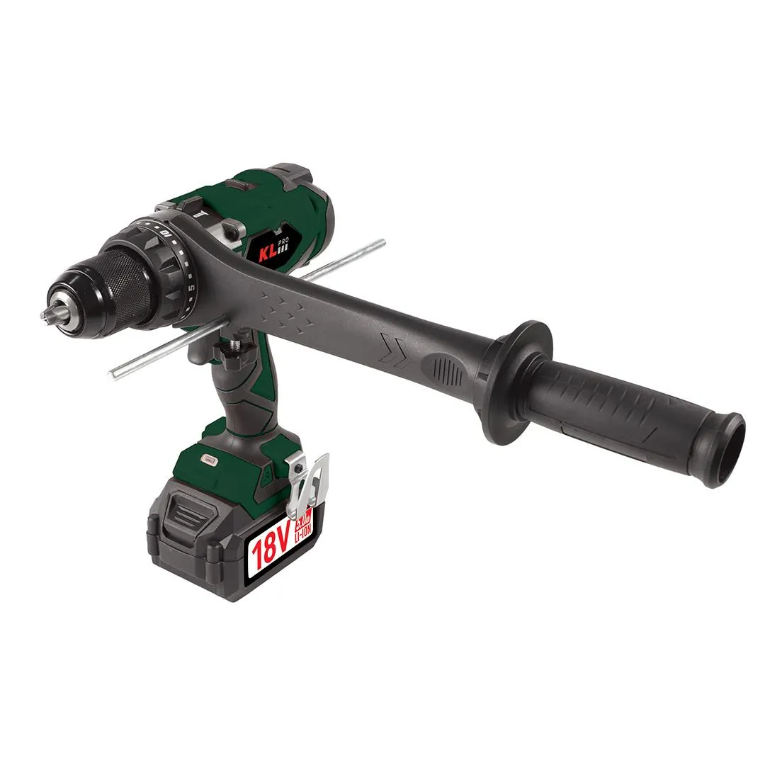 KLPRO KLDM18BHX 18V akülü fırçasız darbeli matkap