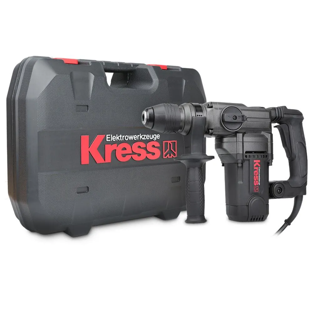 Kress KUX15P 1100W Kablolu SDS-Plus Kırıcı/Delici