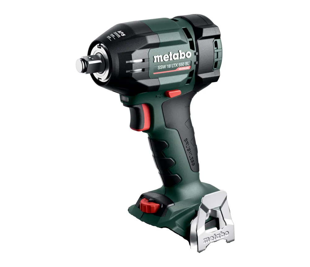 Metabo SSW 18 LTX 550 BL 18V akülü fırçasız darbeli somun sıkma